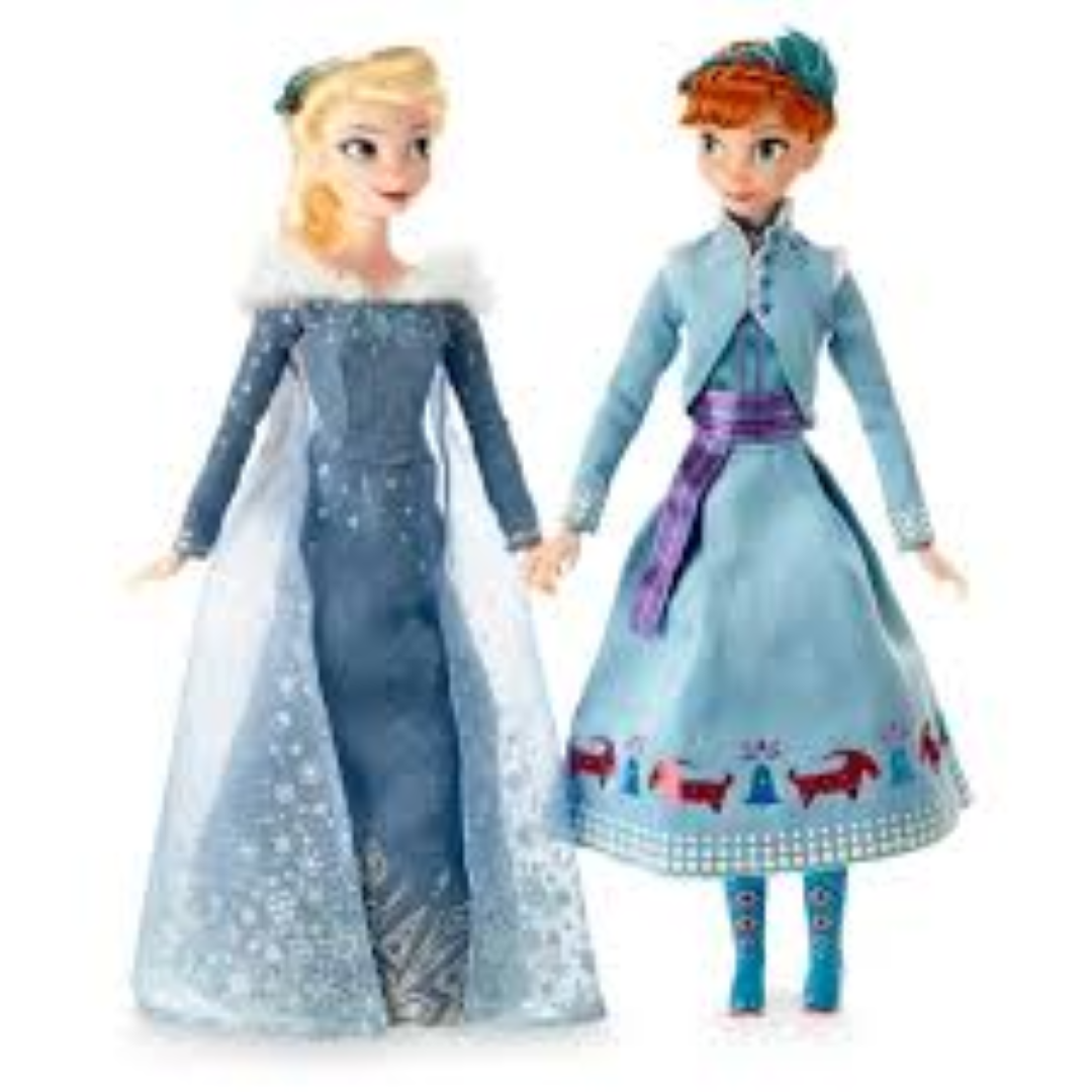 FROZEN ANNA &ELSA DOOLL SET OLAFS 100919